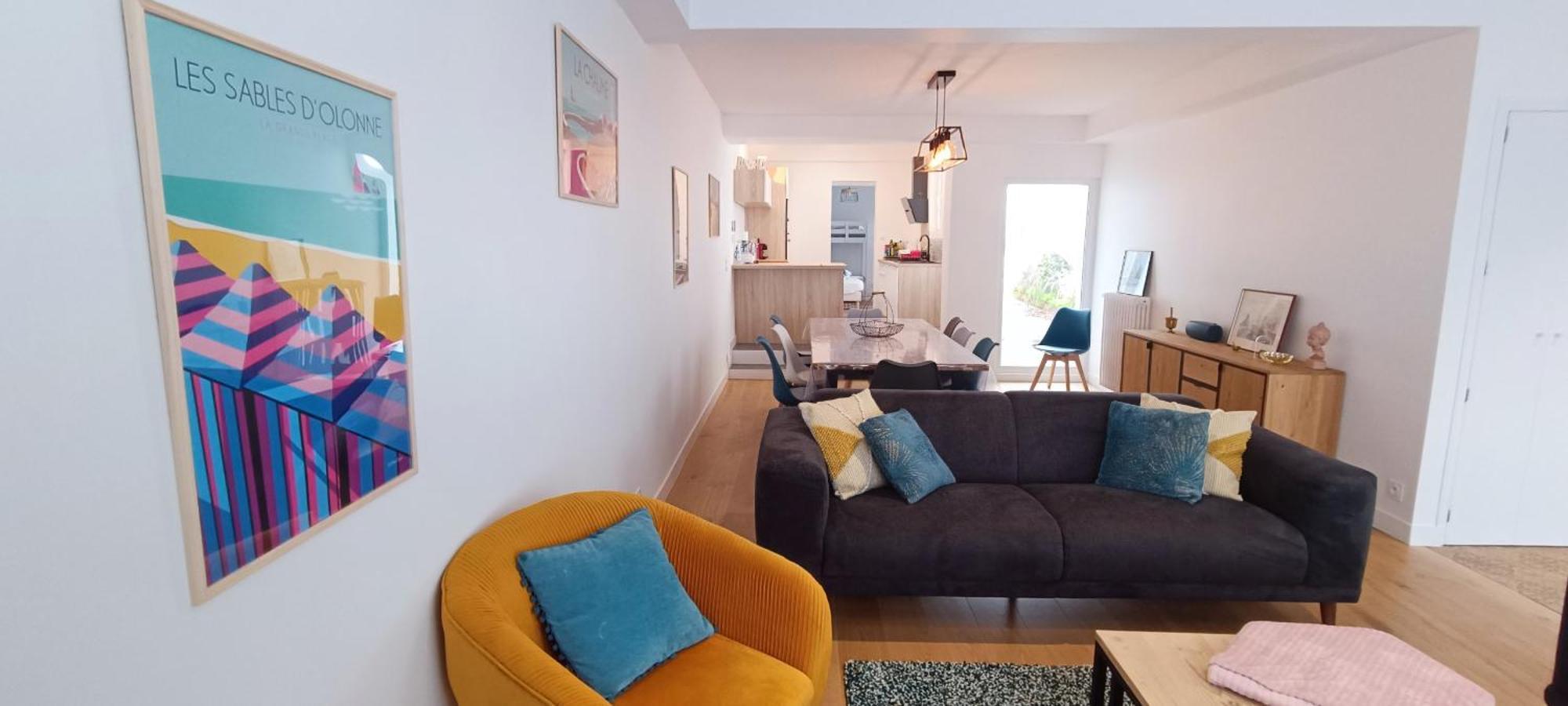 La Tribu -Maison Sablaise A 200M De La Grande Plage Les Sables-dʼOlonne Εξωτερικό φωτογραφία